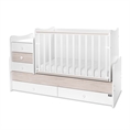 Letto MAXI PLUS NEW white+light oak
